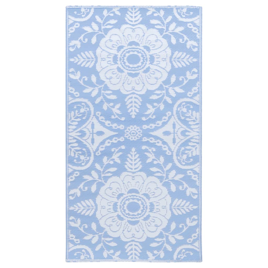 Vidaxl buitenkleed arakil 160x230 cm pp babyblauw