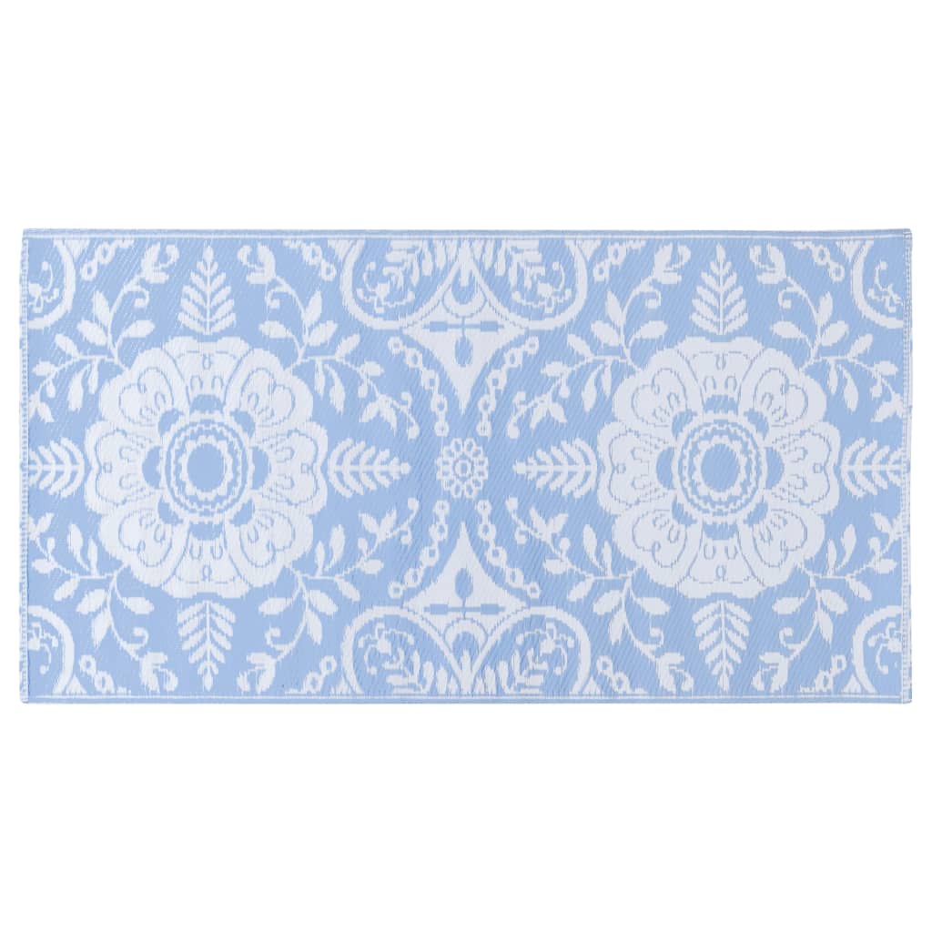 Vidaxl buitenkleed arakil 160x230 cm pp babyblauw