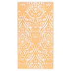 Vidaxl buitenkleed arakil 120x180 cm pp oranje en wit