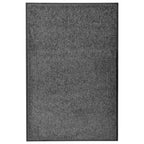 Vidaxl deurmat wasbaar 60x90 cm antraciet