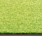 Vidaxl deurmat wasbaar 90x120 cm groen