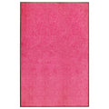 Vidaxl deurmat wasbaar 120x180 cm roze