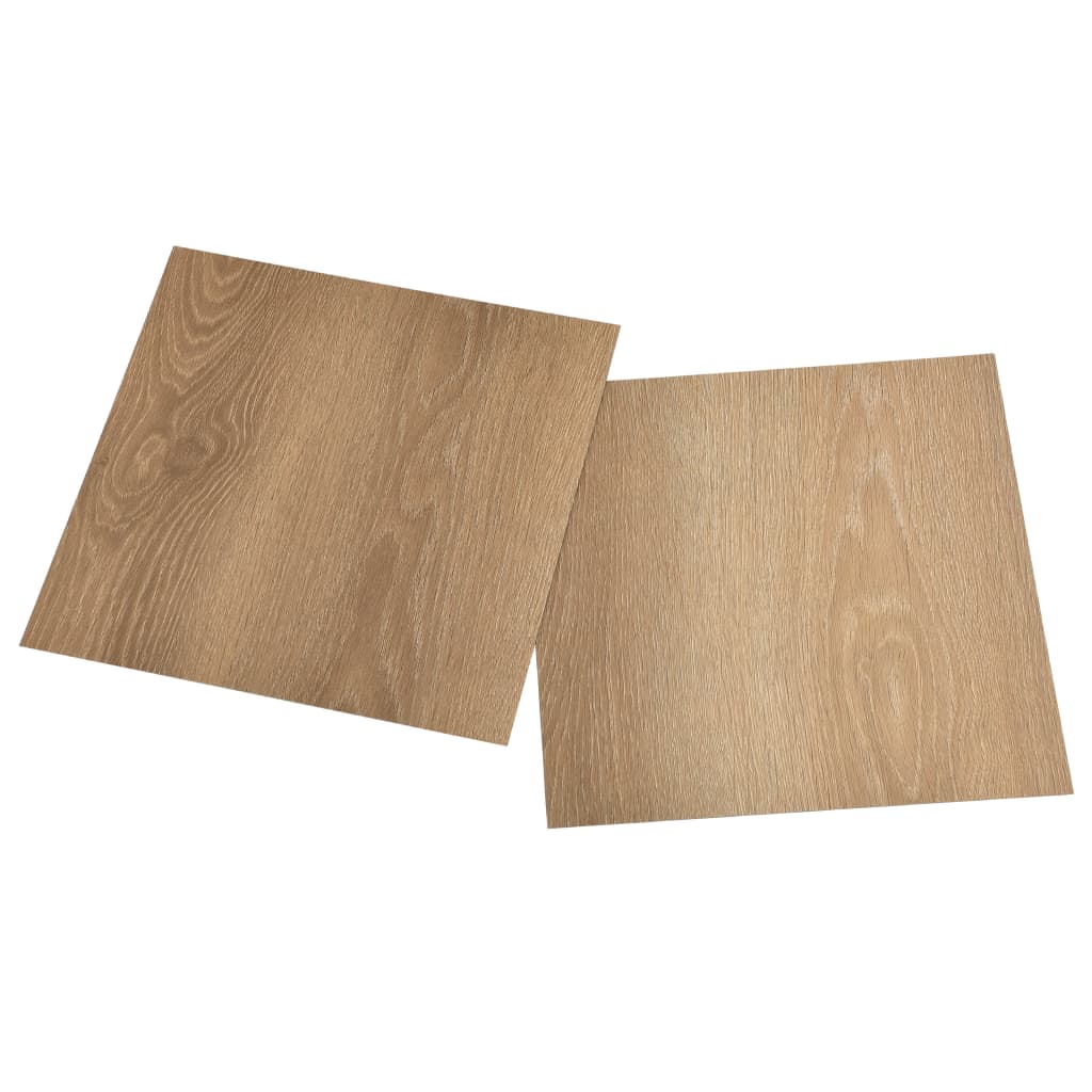 Vidaxl vloerplanken zelfklevend 55 st 5,11 m² pvc bruin