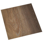 Vidaxl vloerplanken zelfklevend 55 st 5,11 m² pvc bruin