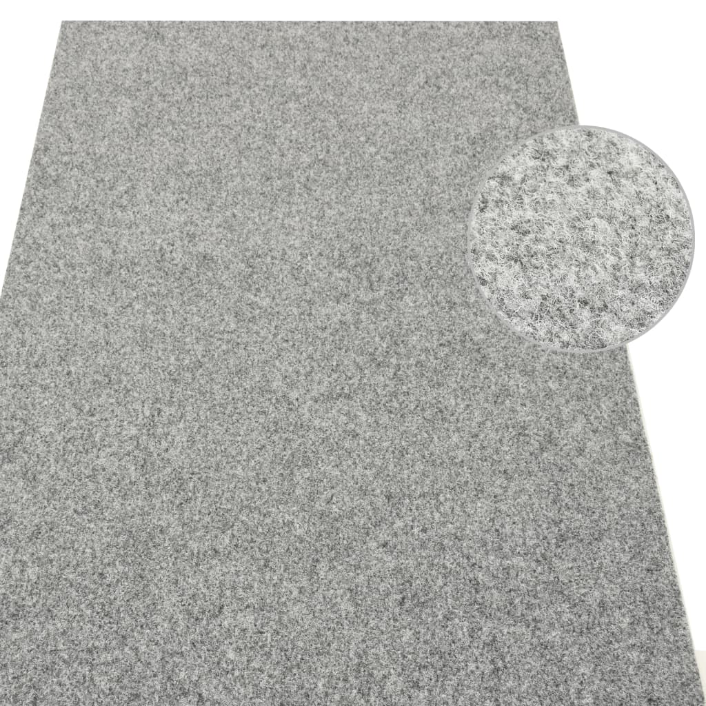 VidaXL Kunstgras met noppen 2x1,33 m grijs