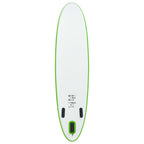 Vidaxl stand up paddleboardset opblaasbaar groen en wit