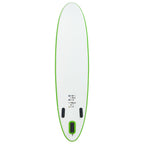 Vidaxl stand up paddleboardset opblaasbaar groen en wit