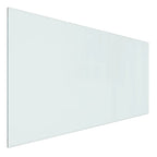 Vidaxl glasplaat openhaard rechthoekig 100x50 cm