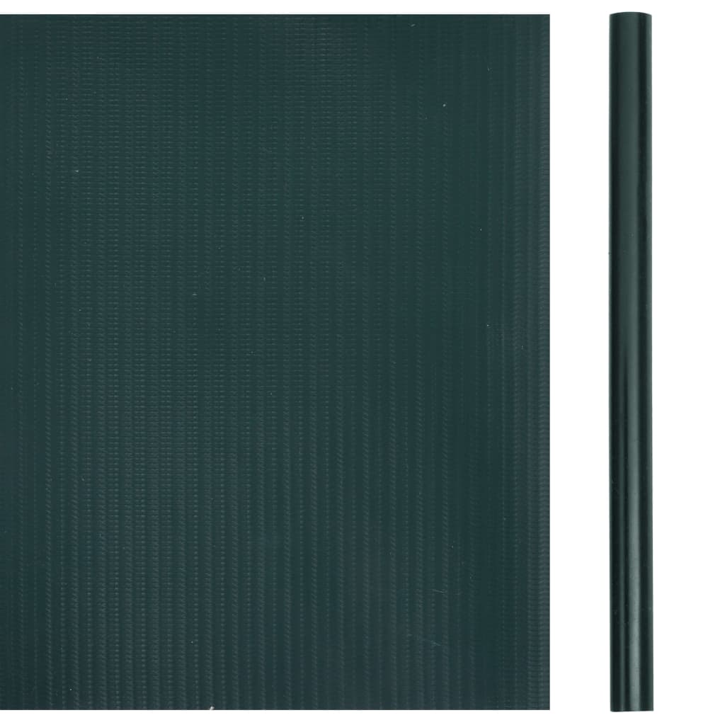 Vidaxl tuinscherm 35x0,19 m pvc matgroen