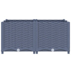 Vidaxl plantenbak verhoogd 80x80x38 cm polypropyleen