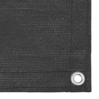 Vidaxl tenttapijt 200x200 cm antracietkleurig