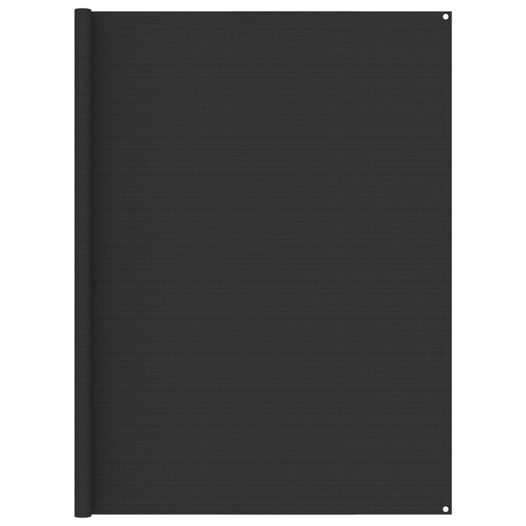Vidaxl tenttapijt 250x250 cm hdpe antracietkleurig