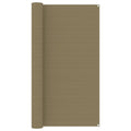 Vidaxl tenttapijt 200x400 cm taupe