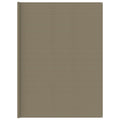 Vidaxl tenttapijt 400x400 cm taupe