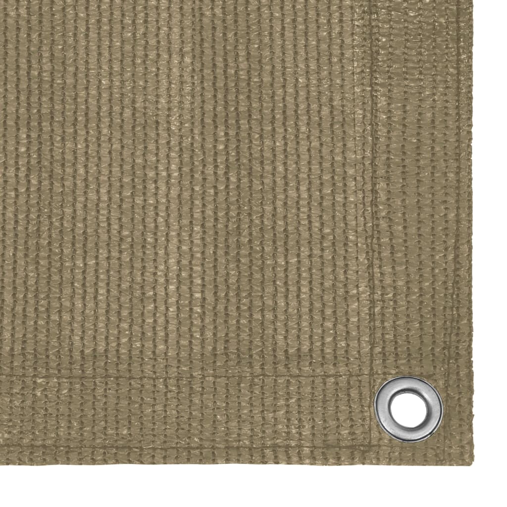 VidaXL Tenttapijt 400x500 cm taupe