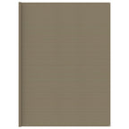 Vidaxl tenttapijt 400x700 cm hdpe taupe