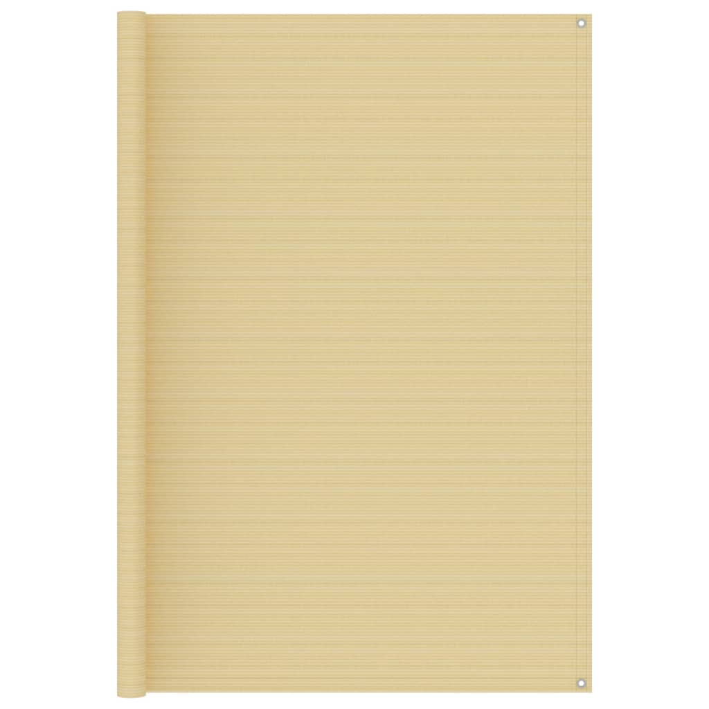 Vidaxl tenttapijt 200x200 cm beige