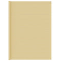 Vidaxl tenttapijt 250x250 cm hdpe beige