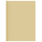 Vidaxl tenttapijt 250x250 cm hdpe beige