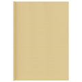 Vidaxl tenttapijt 400x800 cm hdpe beige