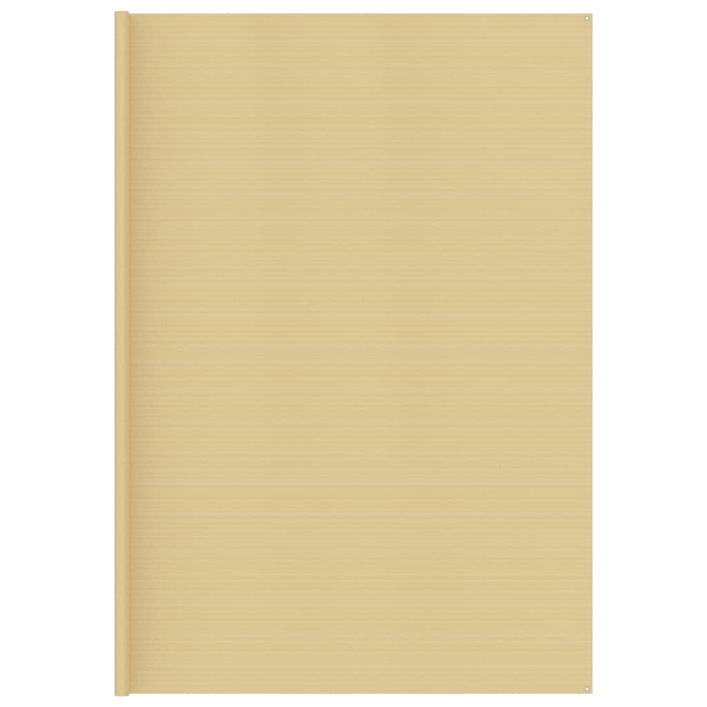Vidaxl tenttapijt 400x800 cm hdpe beige