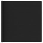 Vidaxl tenttapijt 200x200 cm zwart