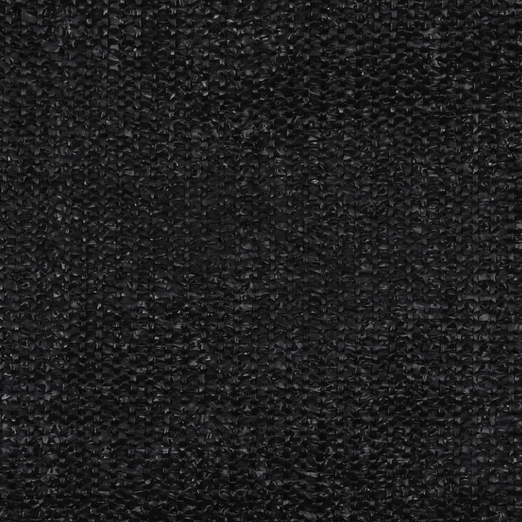 VidaXL Tenttapijt 300x400 cm zwart