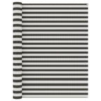 Vidaxl tenttapijt 250x200 cm antracietkleurig en wit