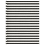 Vidaxl tenttapijt 250x300 cm antracietkleurig en wit
