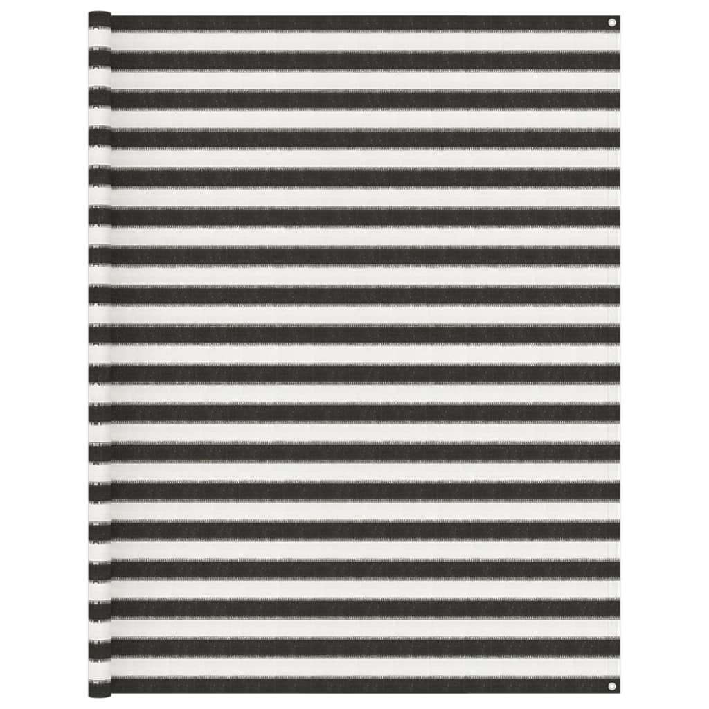 Vidaxl tenttapijt 250x300 cm antracietkleurig en wit