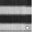 Vidaxl tenttapijt 250x350 cm antracietkleurig en wit