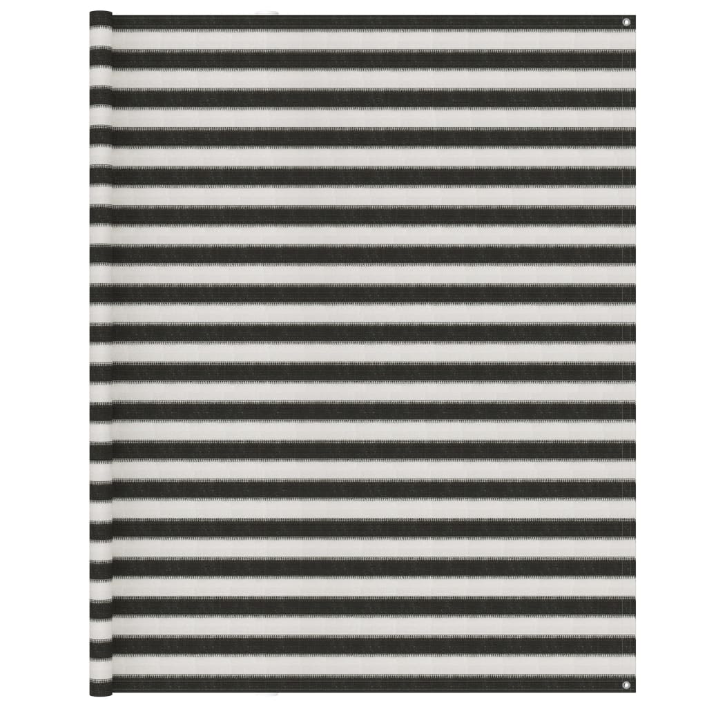 Vidaxl tenttapijt 250x400 cm antraciet en wit