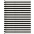 Vidaxl tenttapijt 250x600 cm antracietkleurig en wit