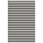 Vidaxl tenttapijt 400x500 cm hdpe antracietkleurig en wit