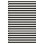 Vidaxl tenttapijt 400x600 cm hdpe antracietkleurig en wit
