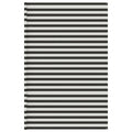 Vidaxl tenttapijt 400x800 cm hdpe antracietkleurig en wit