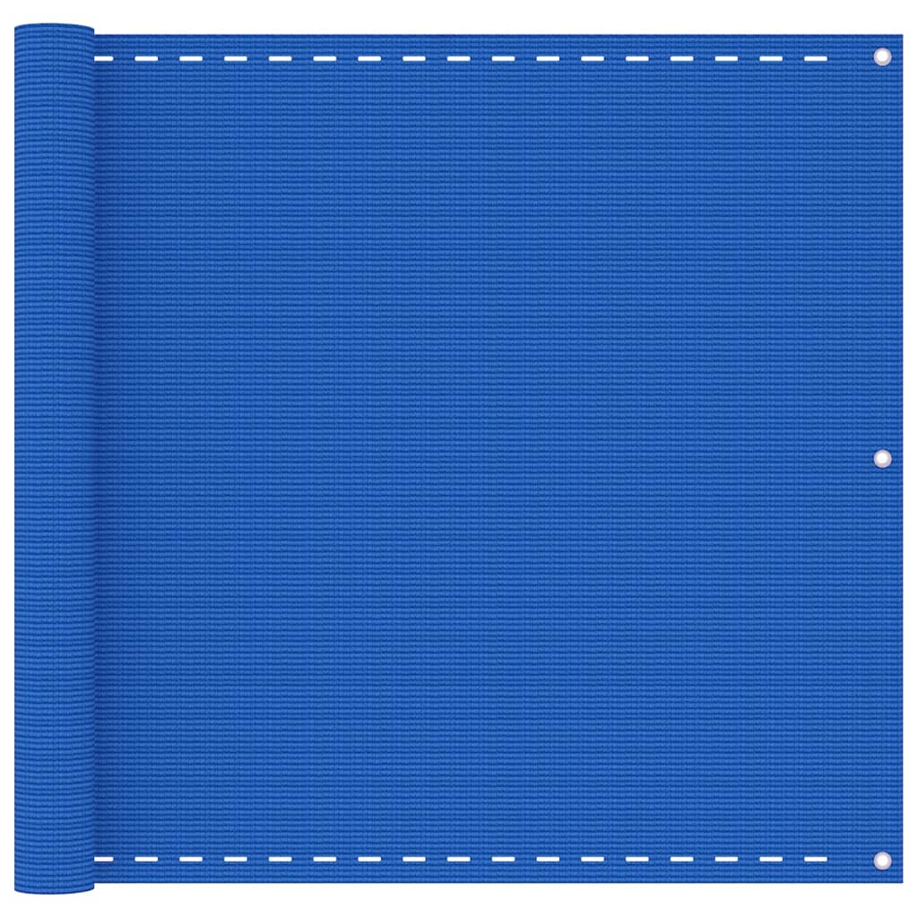 VidaXL Balkonscherm 90x400 cm HDPE blauw