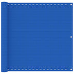 VidaXL Balkonscherm 90x400 cm HDPE blauw