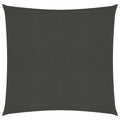 VidaXL Zonnezeil 160 g/m² 4,5x4,5 m HDPE antracietkleurig