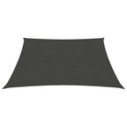 Vidaxl zonnezeil 160 g m² 6x6 m hdpe antracietkleurig