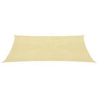 VidaXL Zonnezeil 160 g/m² 3x3 m HDPE beige