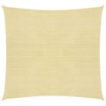VidaXL Zonnezeil 160 g/m² 4x4 m HDPE beige