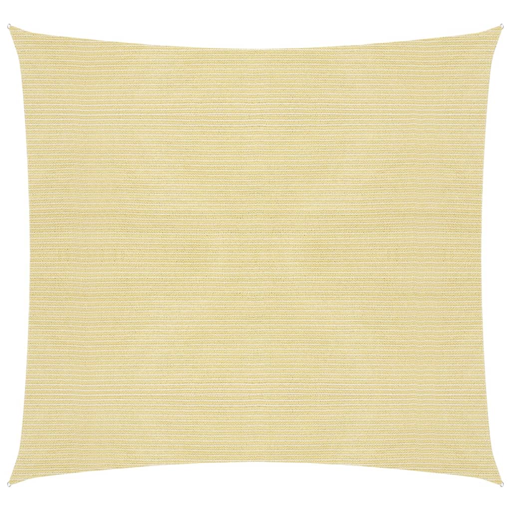 VidaXL Zonnezeil 160 g/m² 4,5x4,5 m HDPE beige