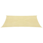 VidaXL Zonnezeil 160 g/m² 2x2,5 m HDPE beige
