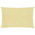 VidaXL Zonnezeil 160 g/m² 2x3 m HDPE beige