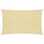 VidaXL Zonnezeil 160 g/m² 2x4,5 m HDPE beige