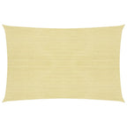 VidaXL Zonnezeil 160 g/m² 2,5x3,5 m HDPE beige
