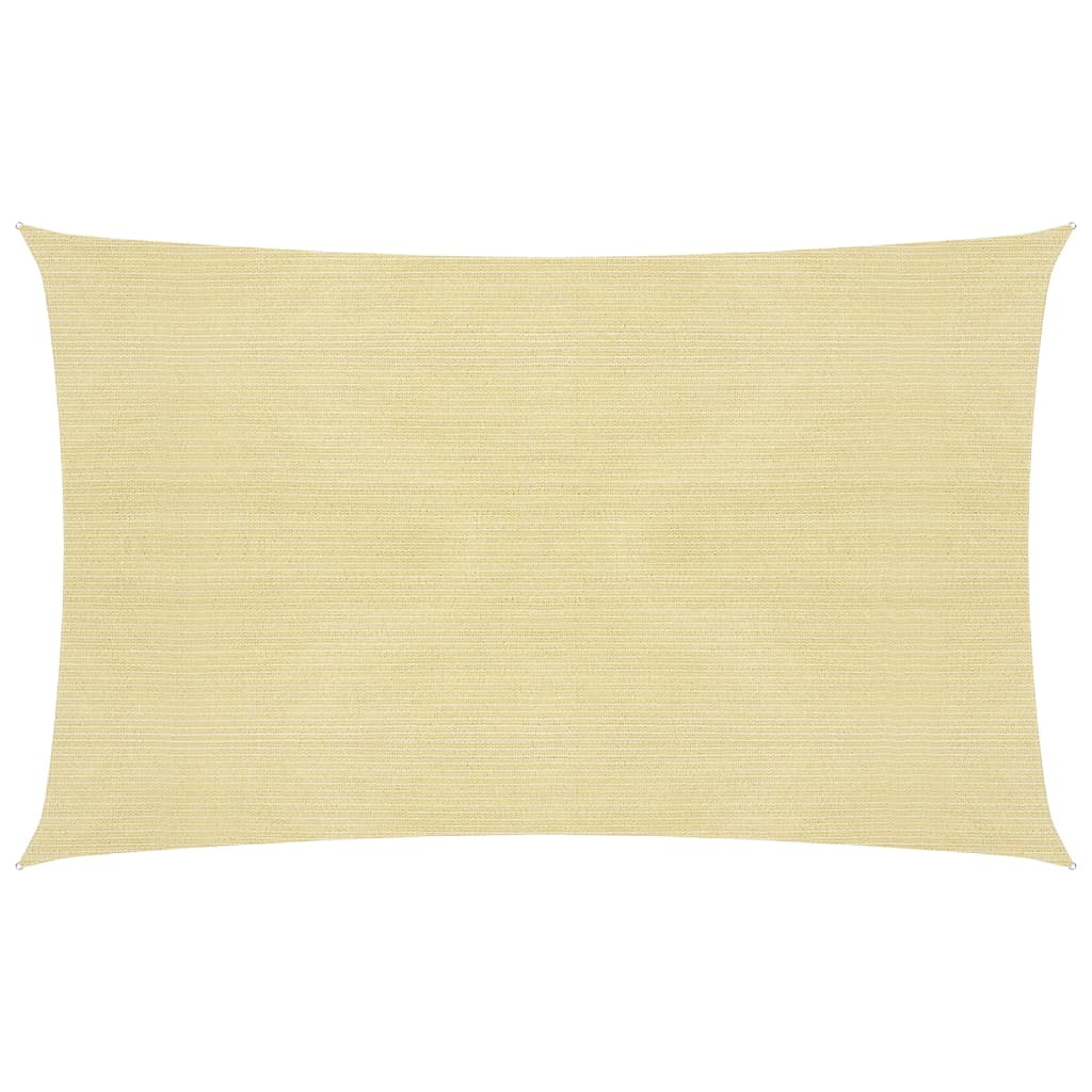 VidaXL Zonnezeil 160 g/m² 2,5x4,5 m HDPE beige