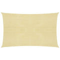 VidaXL Zonnezeil 160 g/m² 2,5x4,5 m HDPE beige