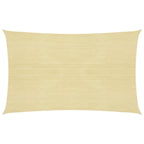 VidaXL Zonnezeil 160 g/m² 2,5x4,5 m HDPE beige